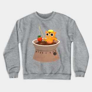 Chocolate Sauna Crewneck Sweatshirt